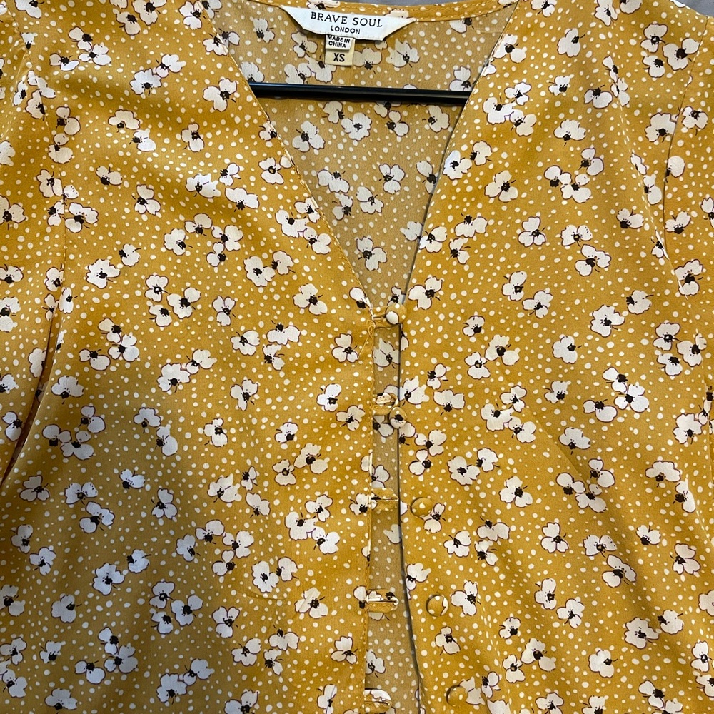 FLORAL BLOUSE - Picture 2 of 4